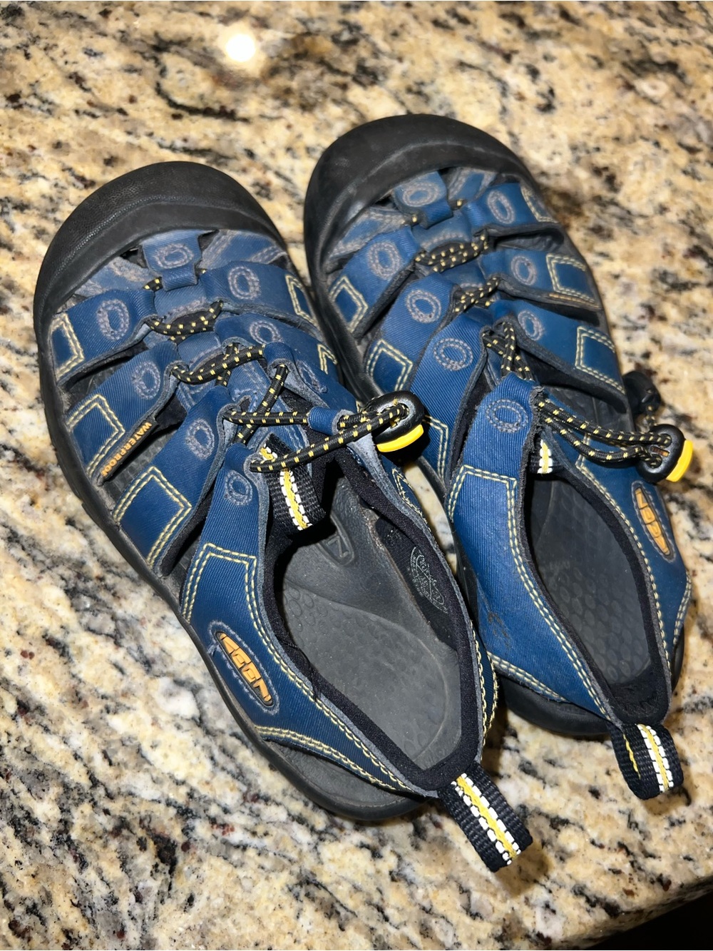 Keen Kids Blue and Black Closed-Toe Water Shoes